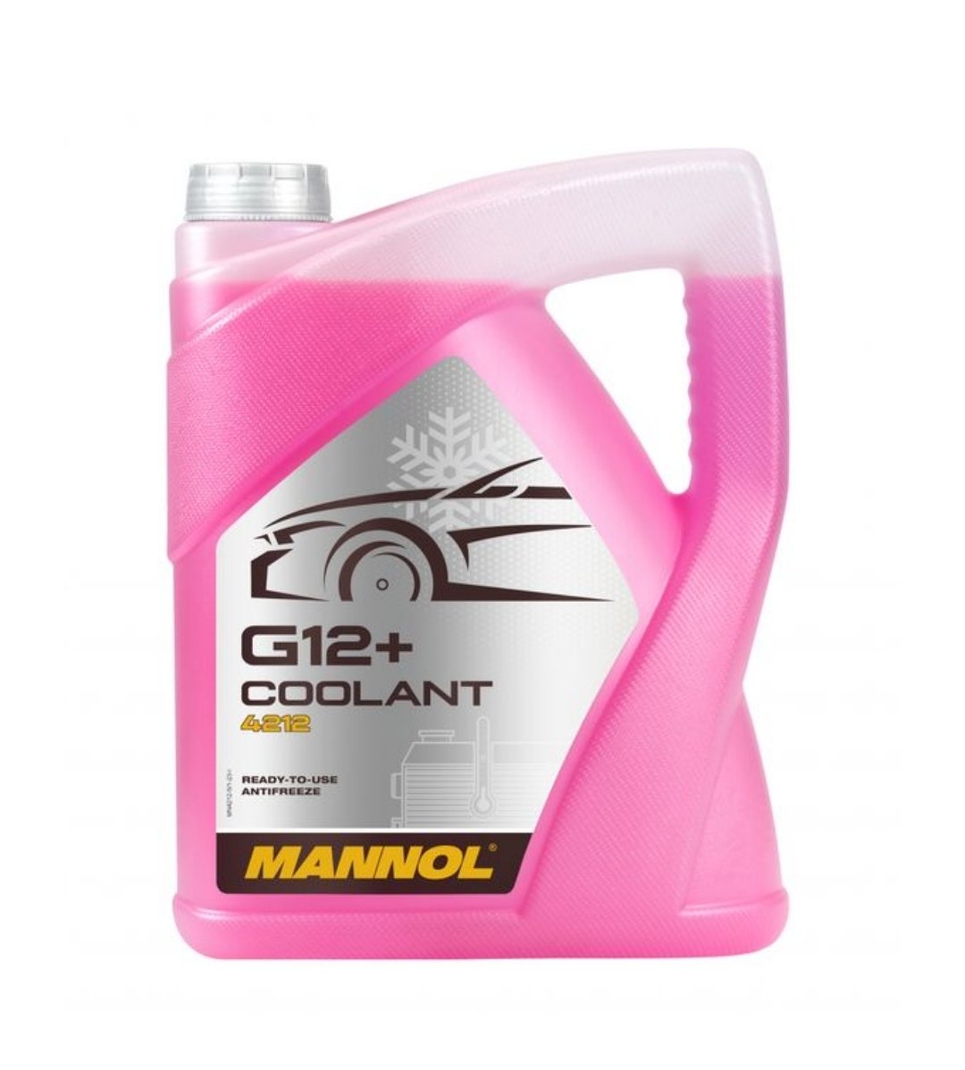 Mannol G12+ Ready to use coolant antifreeze 5L